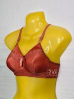 Elegant Red Lace Bra – Comfortable Support with Feminine Design