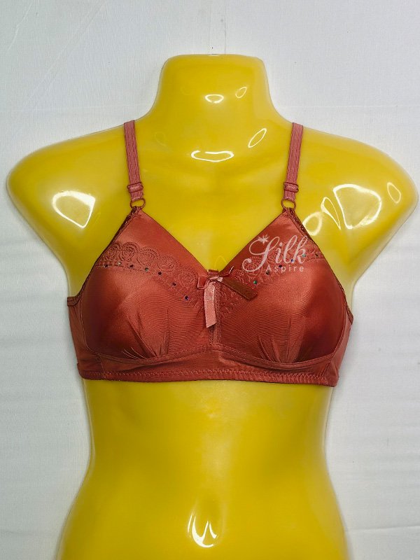 Elegant Red Lace Bra – Comfortable Support with Feminine Design