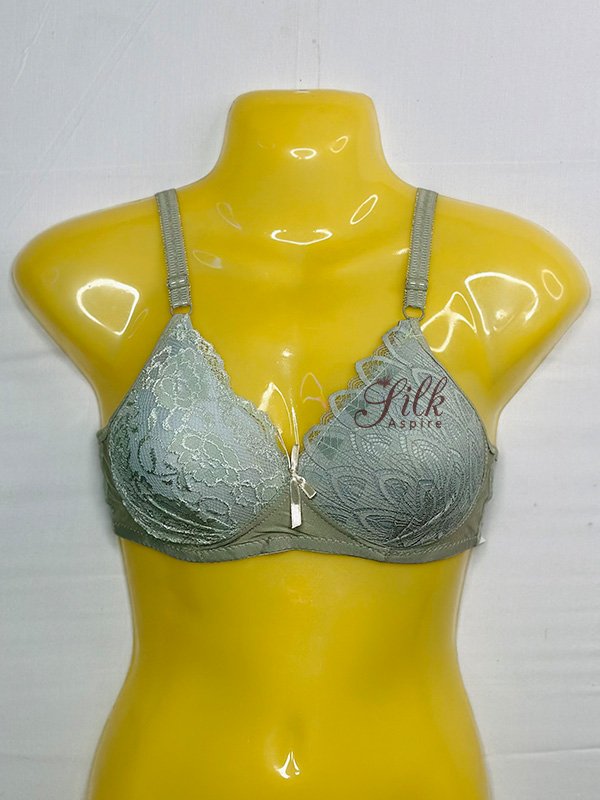 Elegant Lace soft padded Bra with Adjustable Straps