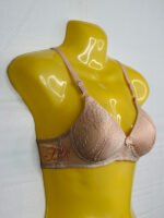 Padded Full Coverage Bra with Lace Detail