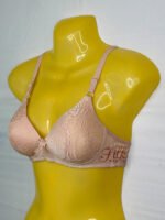 Padded Full Coverage Bra with Lace Detail