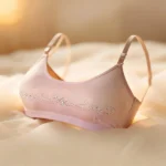 Floral Designed Work Blouse with shiny Dots (moti)