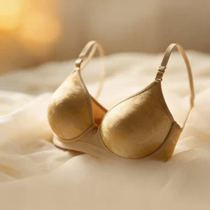 Padded Full Coverage Bra with Adjustable Straps