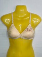 Padded Full Coverage Bra with Lace Detail