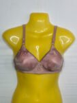 Padded Full Coverage Bra with Adjustable Straps