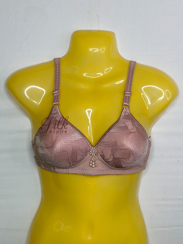 Padded Full Coverage Bra with Adjustable Straps