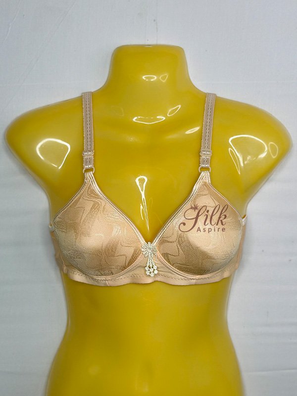 Padded Full Coverage Bra with Adjustable Straps