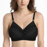 Elegant Red Lace Bra – Comfortable Support with Feminine Design