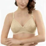 Padded Full Coverage Bra with Lace Detail