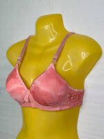 Padded Full Coverage Bra with Adjustable Straps