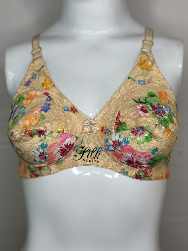 Floral Bra - Non-Padded & Wire-Free