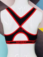 Sporty Comfort Bra with Cross-Back Design