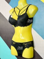 Bridal Size Booster | Double-Padded Strappy Lace Bra and Panty Set