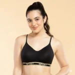 Embroidered Back Women's Sports Bra. | Padded Bra