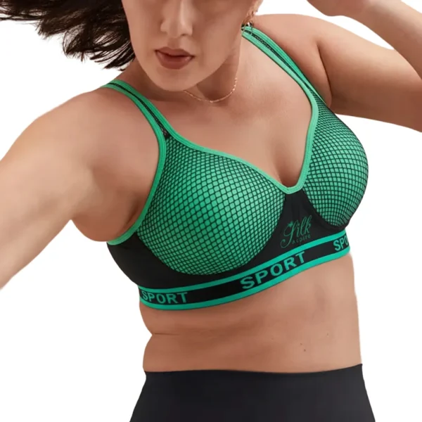 Mesh Padded Sports Bra | Ultimate Comfort & Support