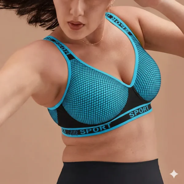 Mesh Padded Sports Bra | Ultimate Comfort & Support