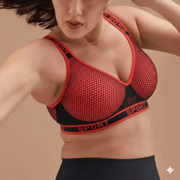 Mesh Padded Sports Bra | Ultimate Comfort & Support