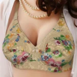 Floral Bra - Non-Padded & Wire-Free