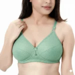 Striped Soft-Cup Comfort Bra – Multi-Color Everyday Support Collection