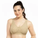 Button-Front Soft Cotton Comfort Bra – Multi-Color & Print Collection