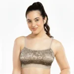 Floral Lace Padded Bralette – Soft Support Everyday Bra