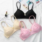 Pack of 3 - IFG Comfort Bra Everyday – Black, Skin & Pink